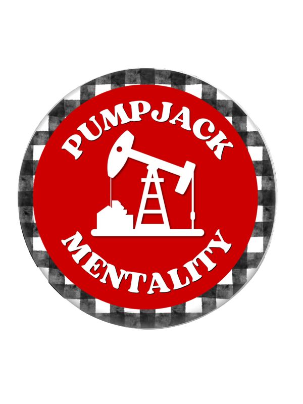 Pumpjack Mentality 2" Game Day Button