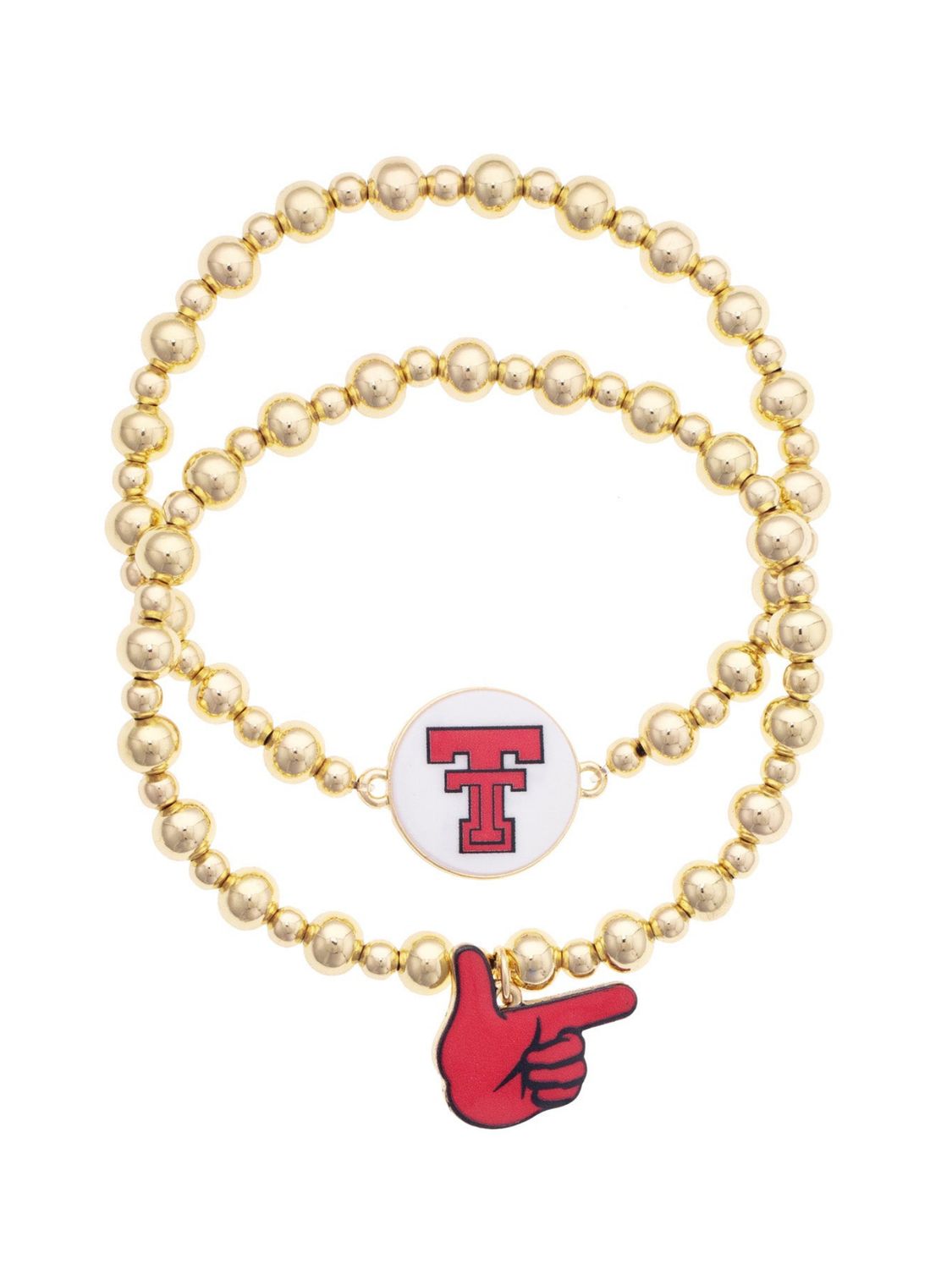 Logo Ball Bead Bracelet Set