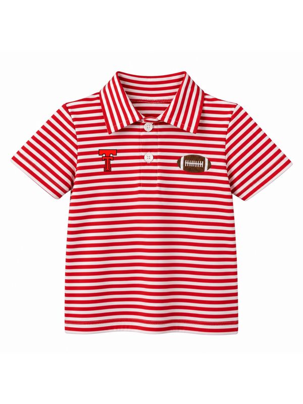 Gameday Striped Polo