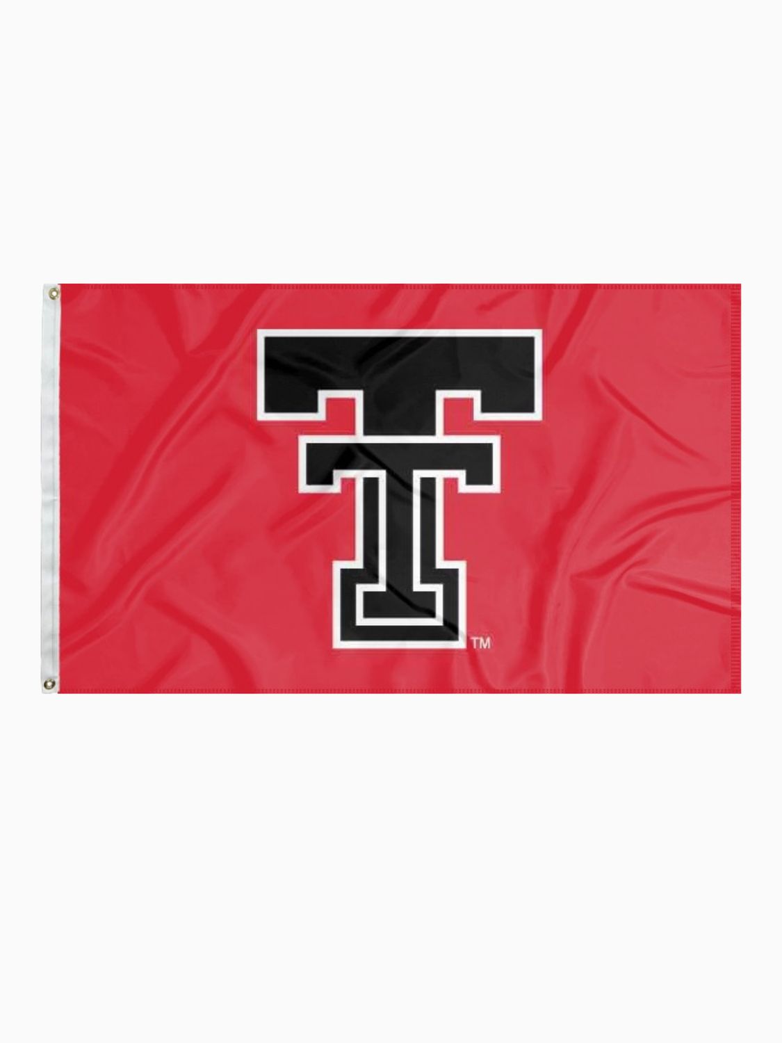 Throwback Double T Red 3x5 Flag