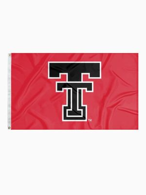 Throwback Double T Red 3x5 Flag