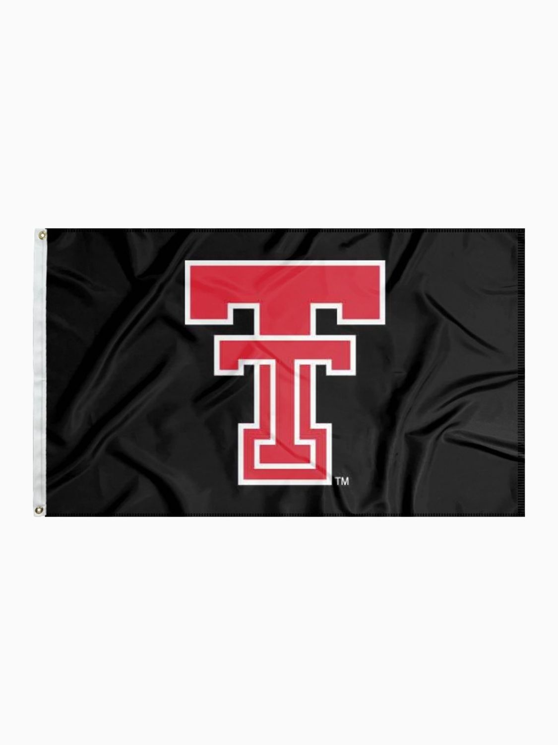 Throwback Double T Black 3x5 Flag