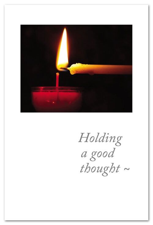 CARD,  CANDLE LIGHTING, support &amp; encouragement