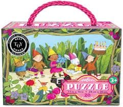 PUZZLE, BIRTHDAY PARADE, eeBoo - 20 pieces