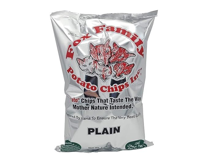CHIPS, POTATO, REAL MAINE, Fox Family - 2 oz