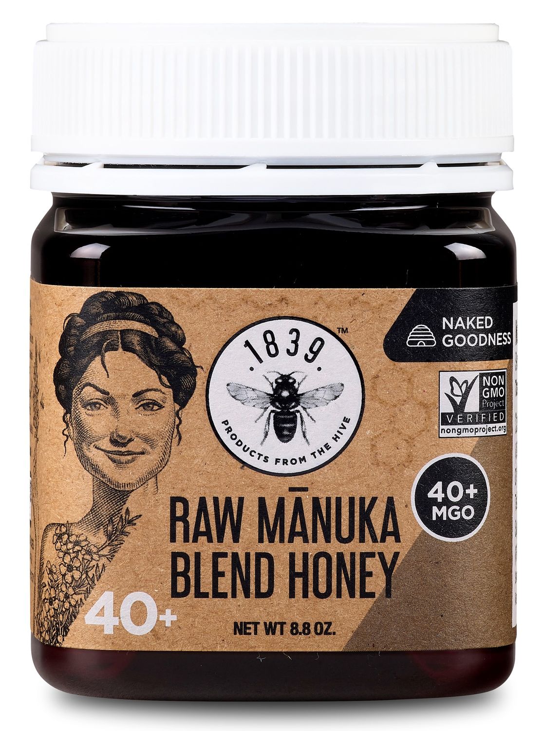 MANUKA HONEY, RAW, MGO 40+, 1839