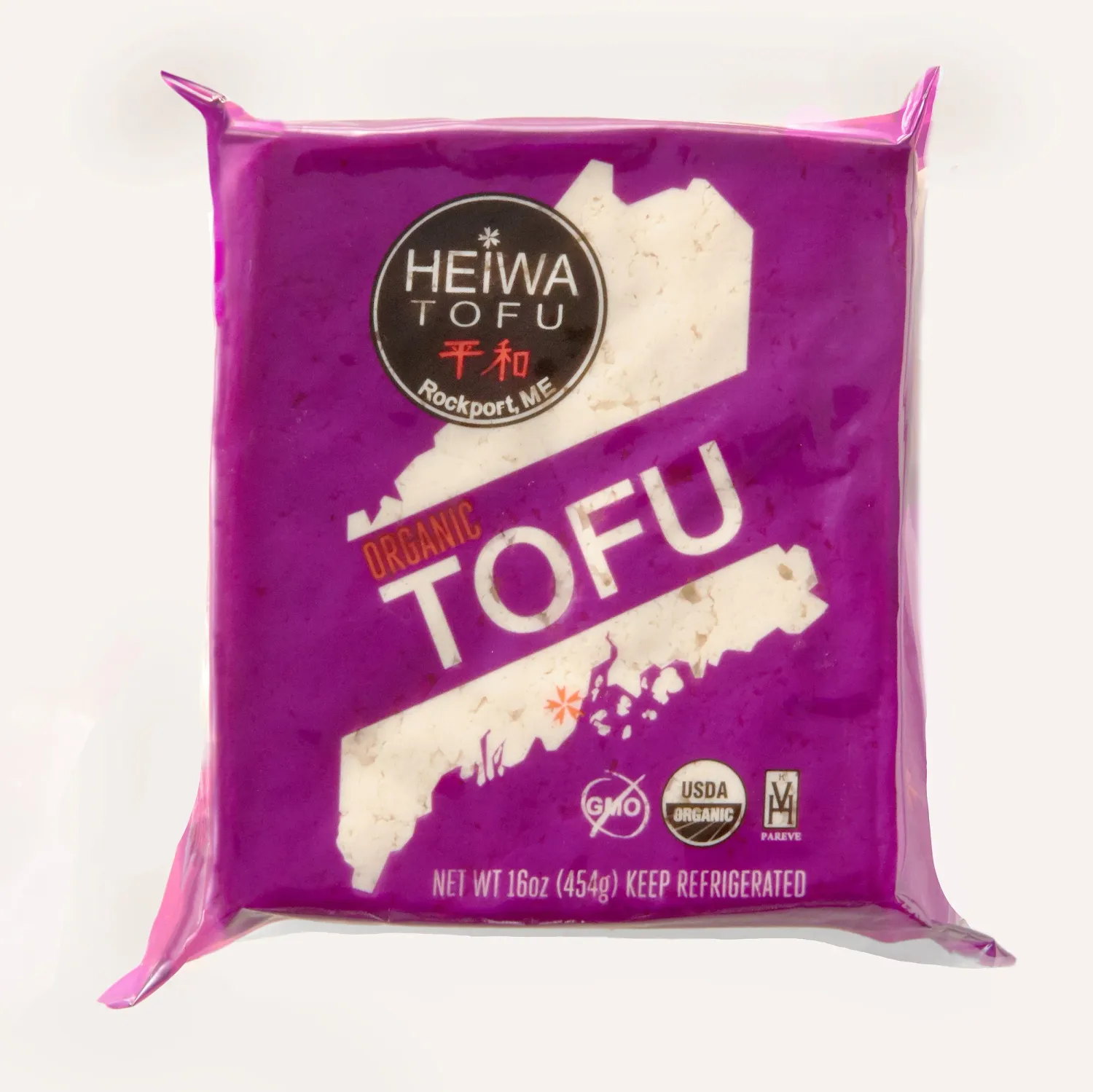 TOFU, Organic, HEIWA, Rockport ME, 16 oz