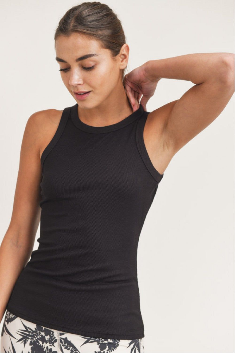 Essential Ribbed Tank -MonoB