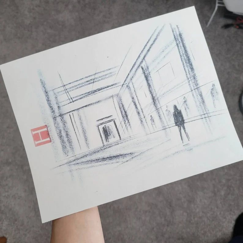 Alice Cullen's Sketch - Twilight Replica PRINT