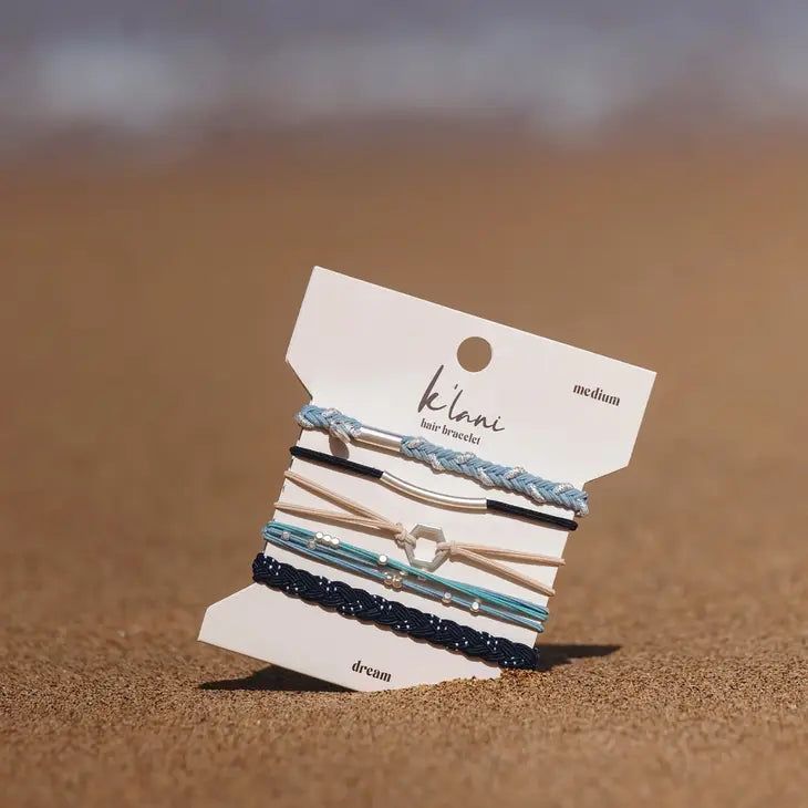 Dream Hair Tie Bracelet Set