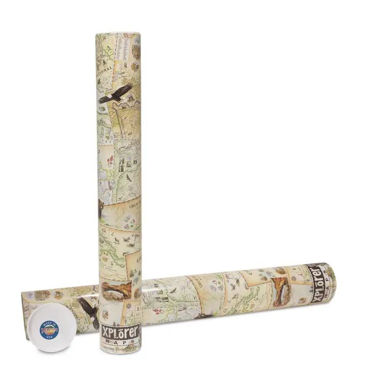 Olympic National Park Hand-Drawn Map