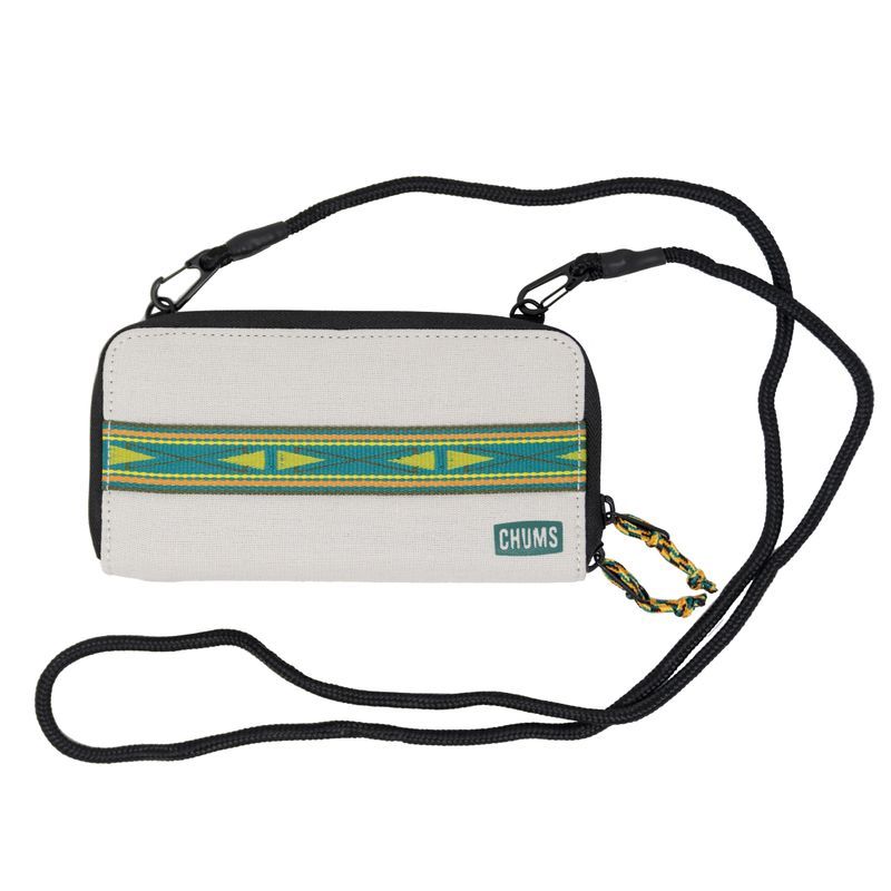 Chums Nomad Wallet Crossbody- Grey