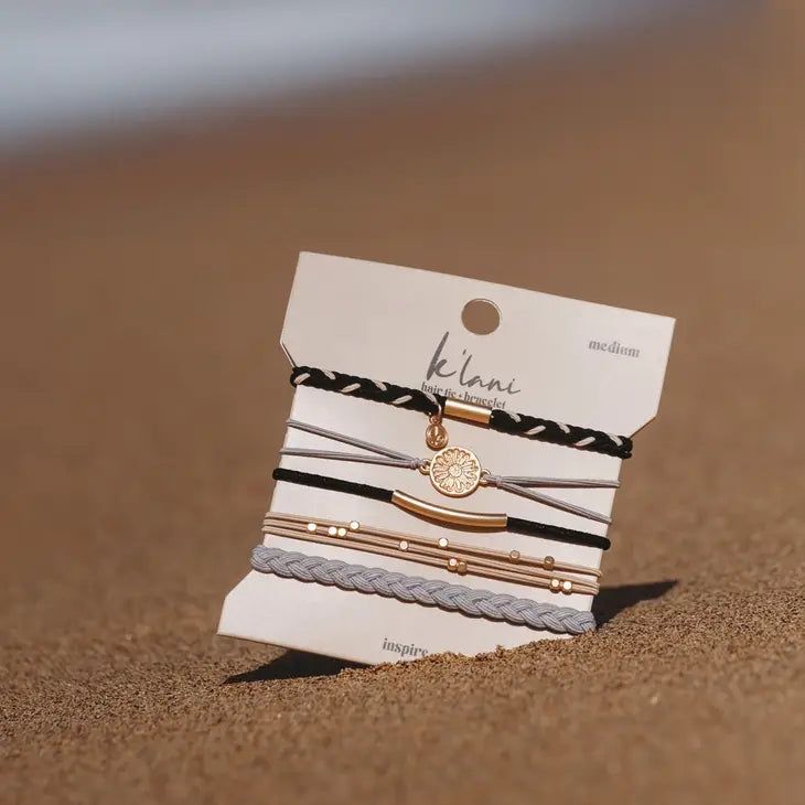 Inspire Hair Tie Bracelet Set
