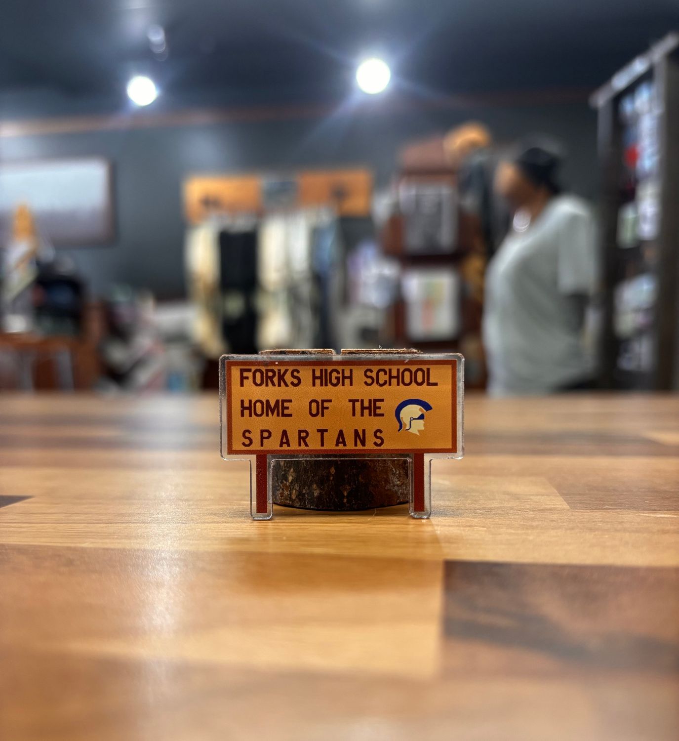 Forks High School Pin