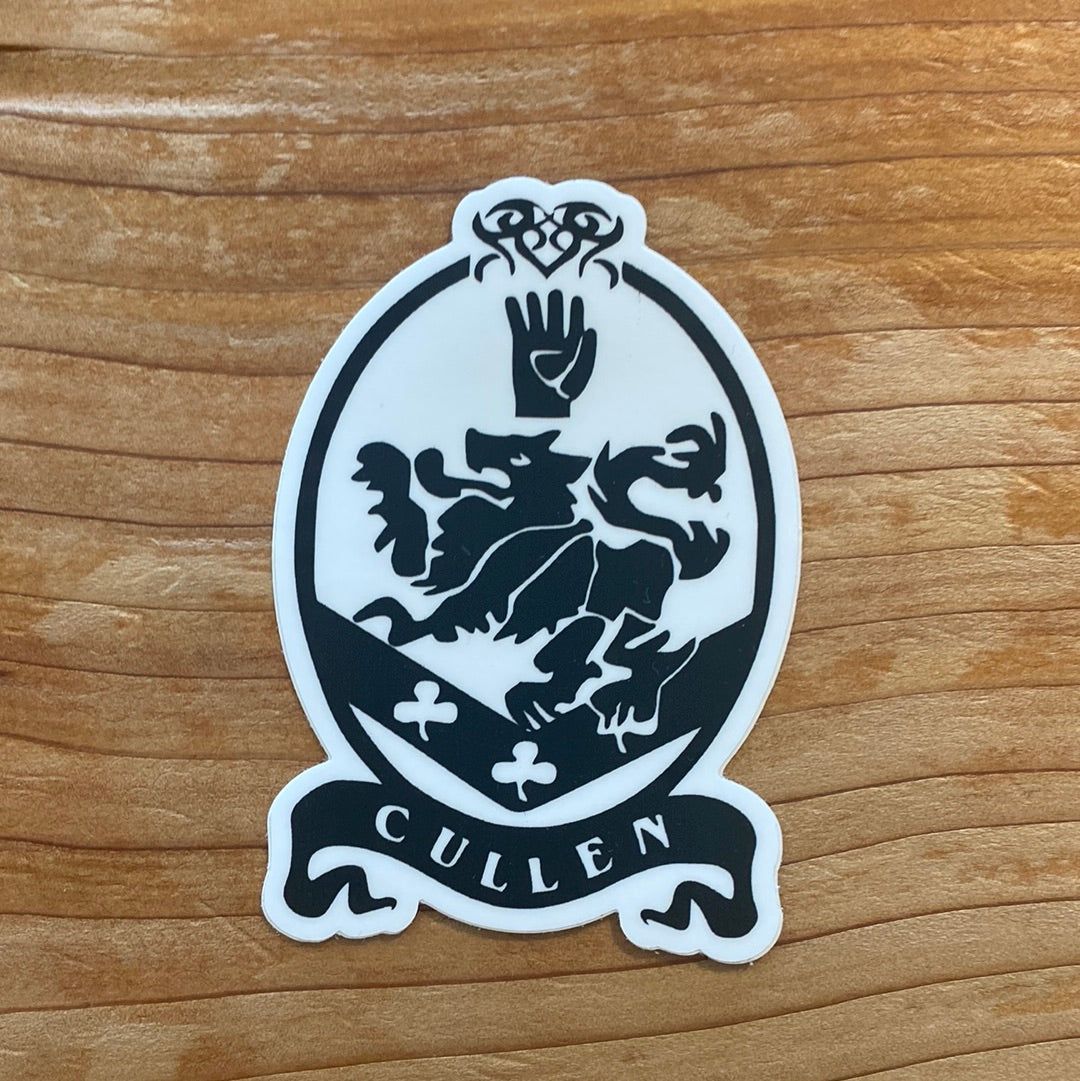 Cullen Crest Sticker