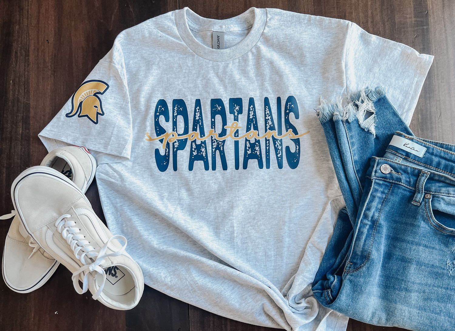 Double Spartan Short Sleeve Tee