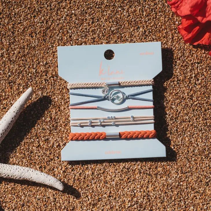 Celebrate Hair Tie Bracelet Set