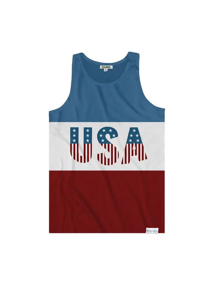 Men's Live Free USA Tank