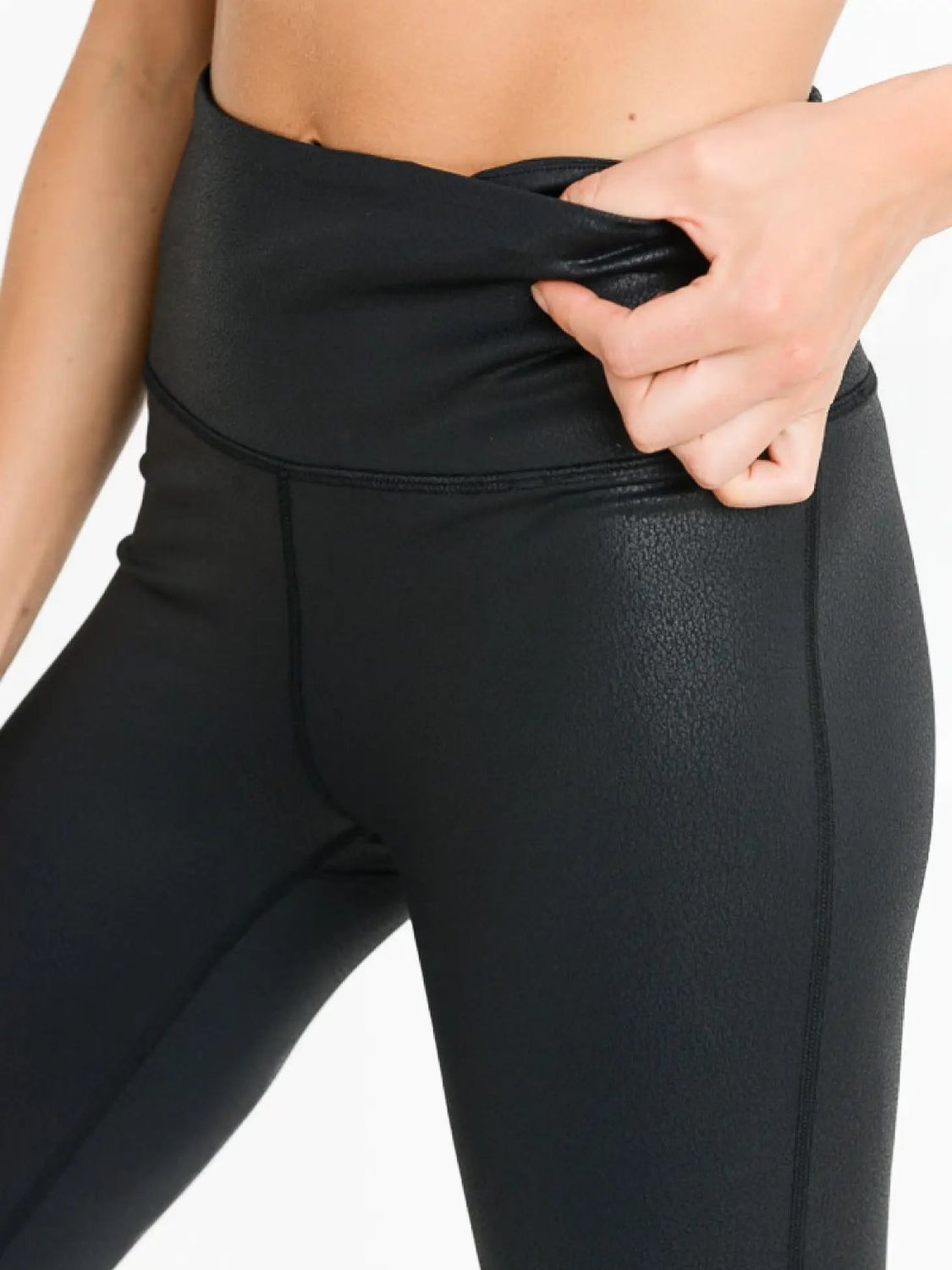 Mono B Red - Og Foil Highwaist Leggings