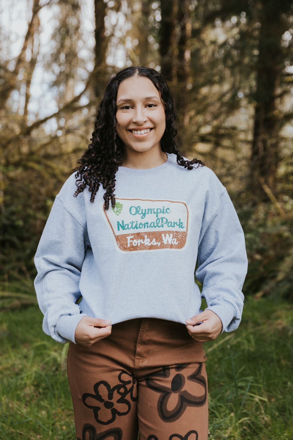 Olympic National Park Sign - Forks, WA Design