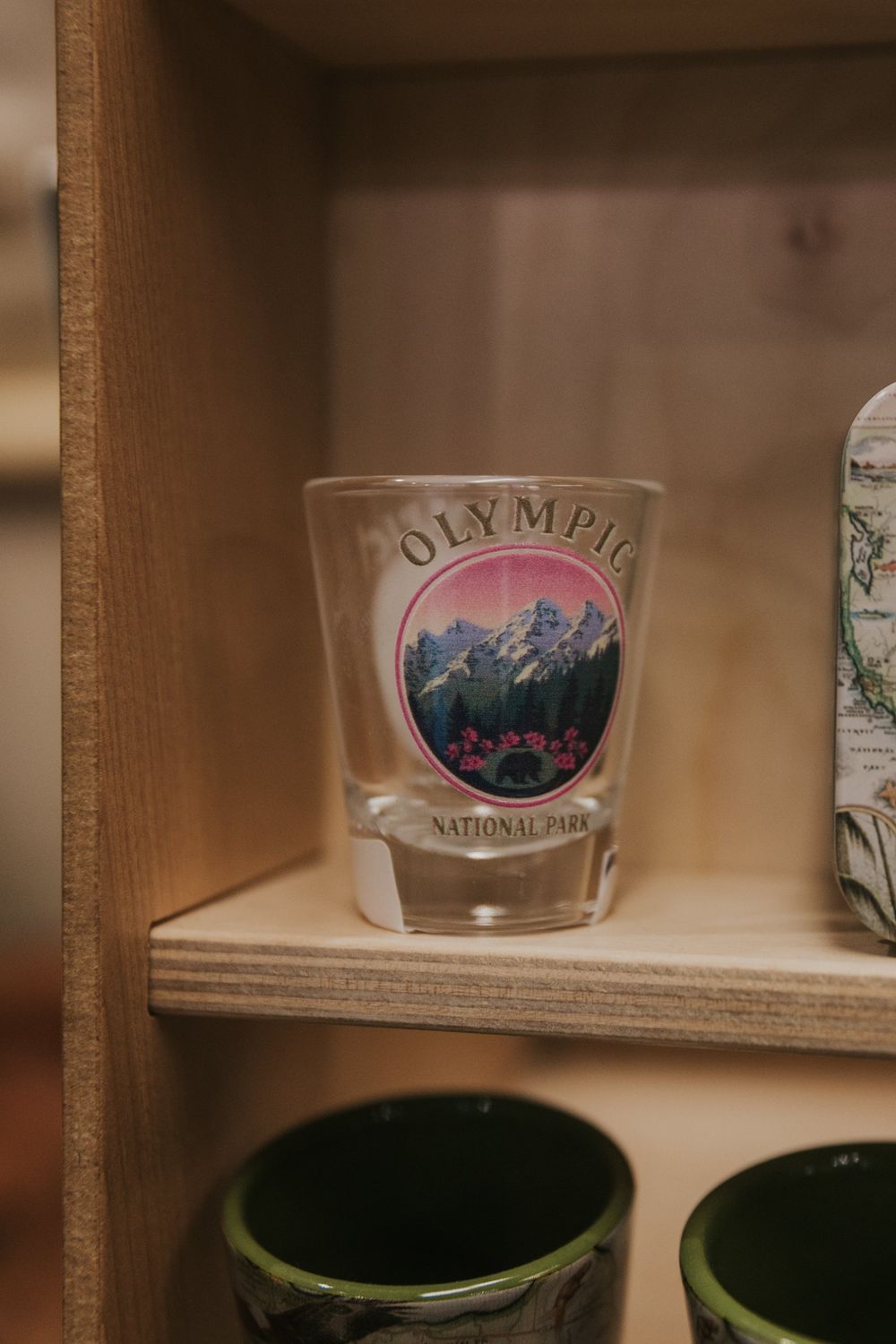 Olympic National Park Shot Glass