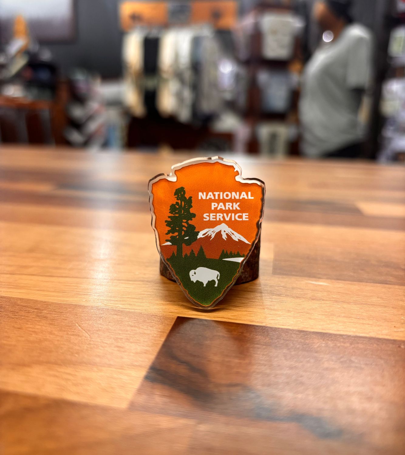 National Park Service Acrylic Pin Button