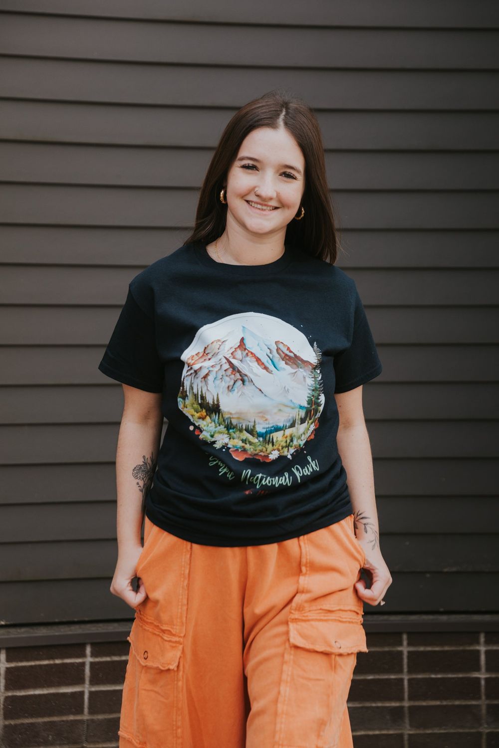 Olympic National Park EST. 1938 Watercolor Design