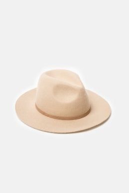Ivory Wide Brim Hat