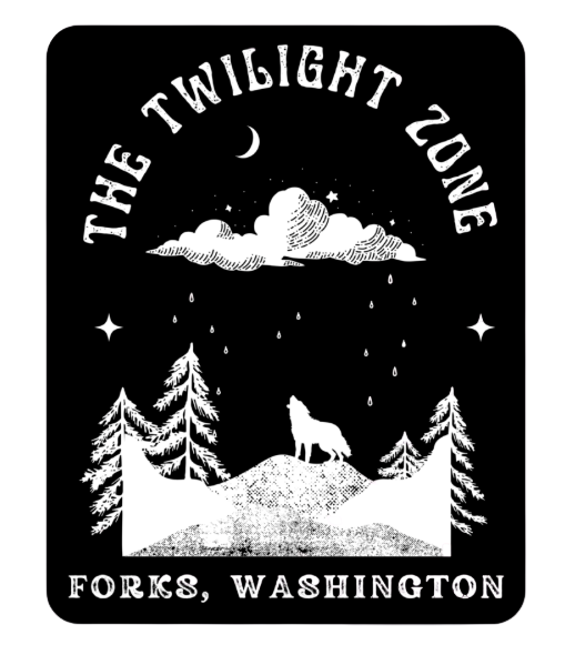The Twilight Zone, Forks, WA Magnet