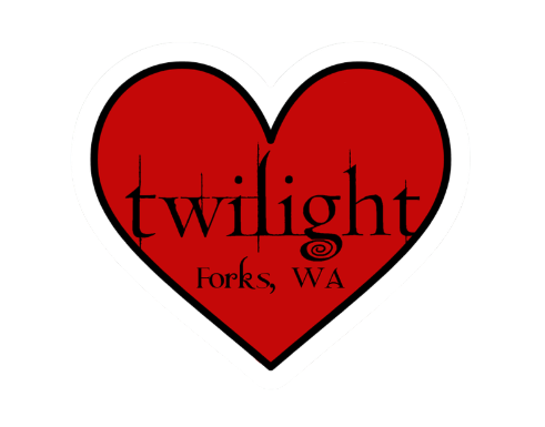 Heart Twilight, Forks, WA Magnet