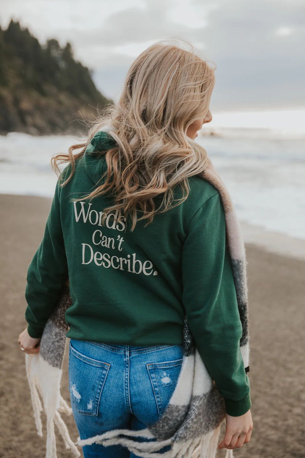 Words Can't Describe Green Hoodie