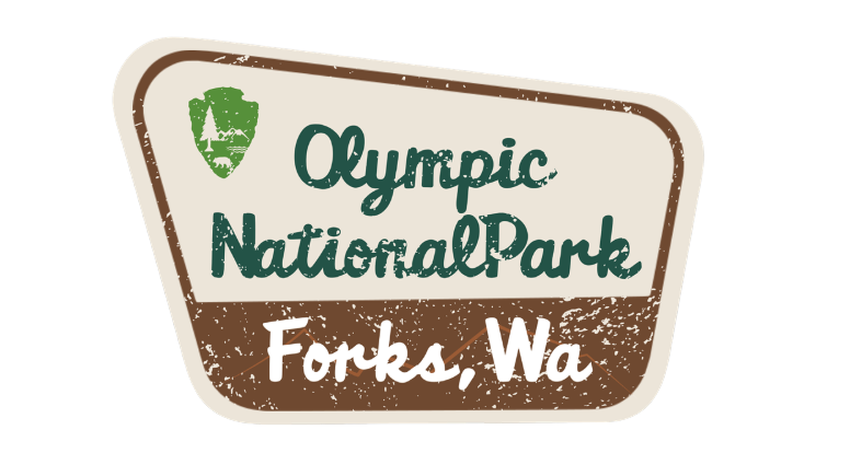 Olympic National Park, Forks, WA Sticker