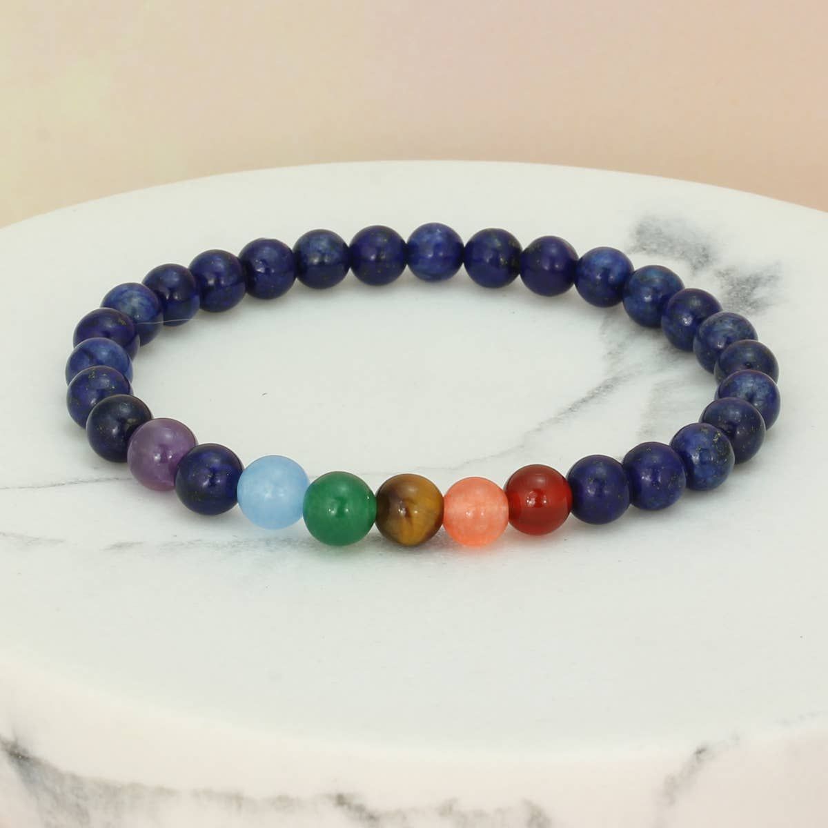 Eye Chakra Stone Stretch Bracelet