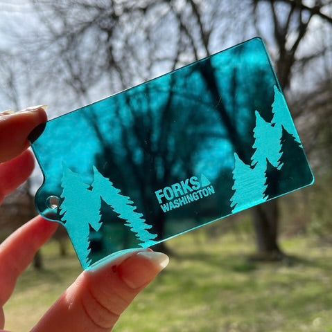 Forks, WA Filter Keychain