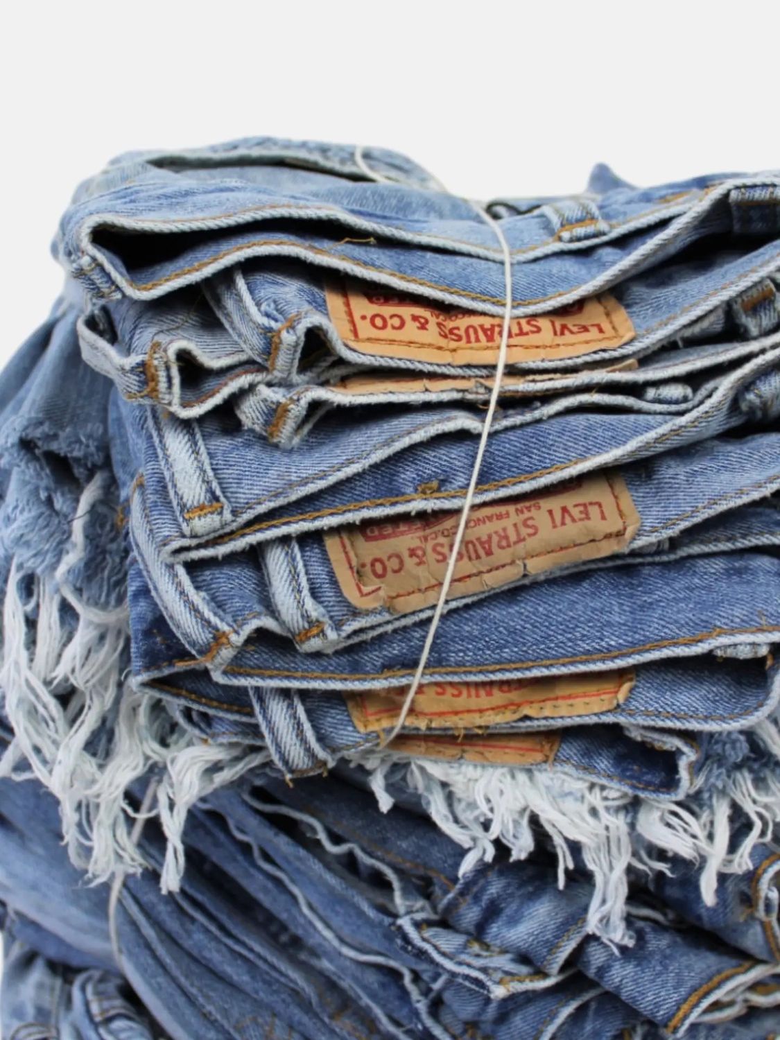 High-Rise Upcycled Vintage Levi's Shorts