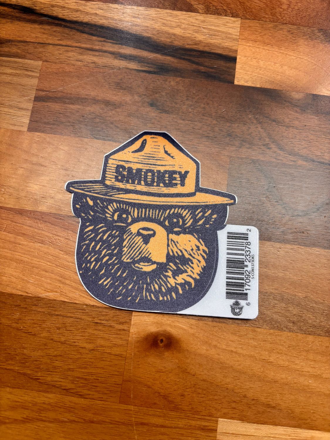 Smokey Face Logo Sticker