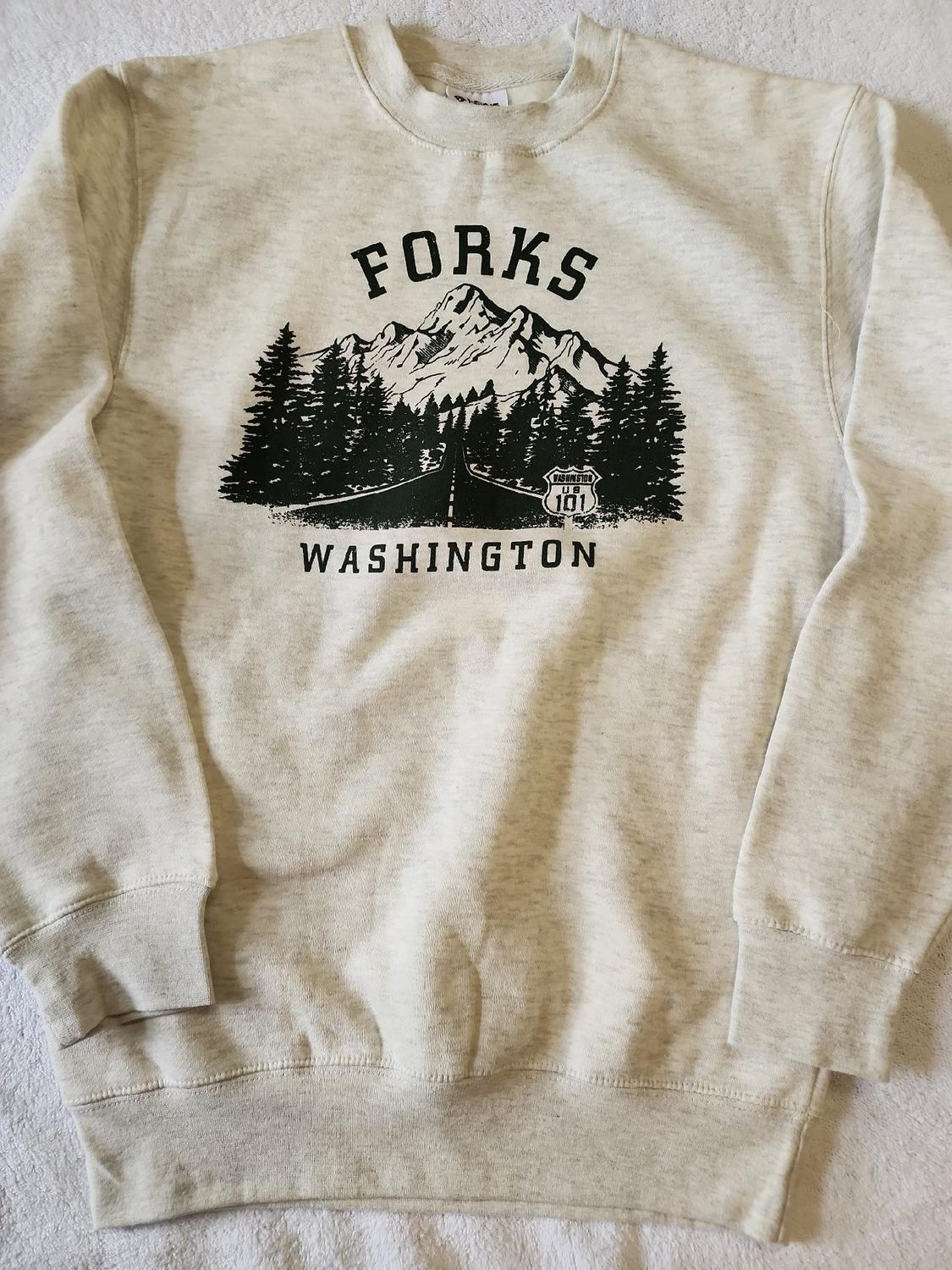 HWY 101 Sketch Crewneck Sweatshirt