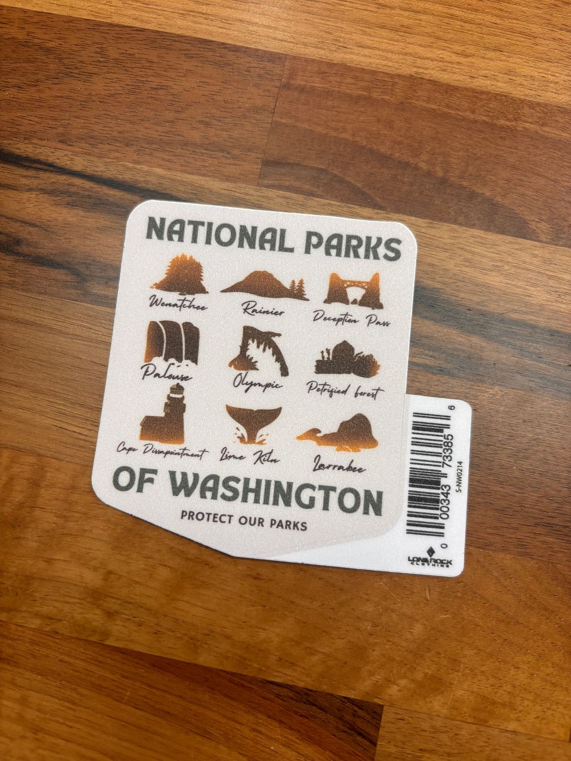 National Parks of WA Sticker