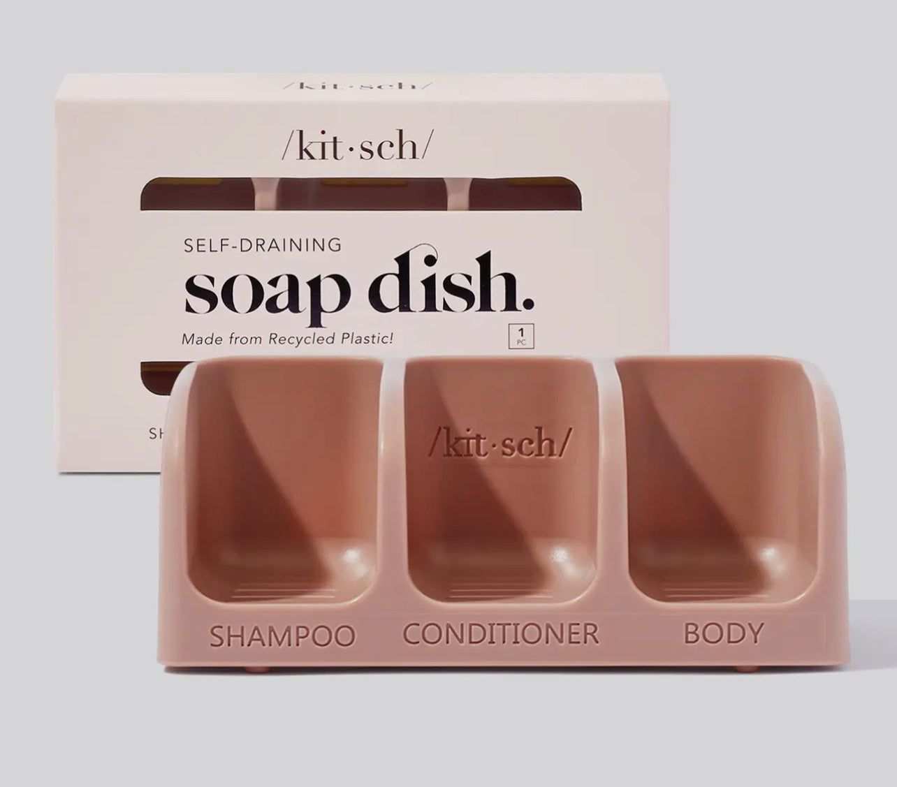 Self Draining Soap Dish
