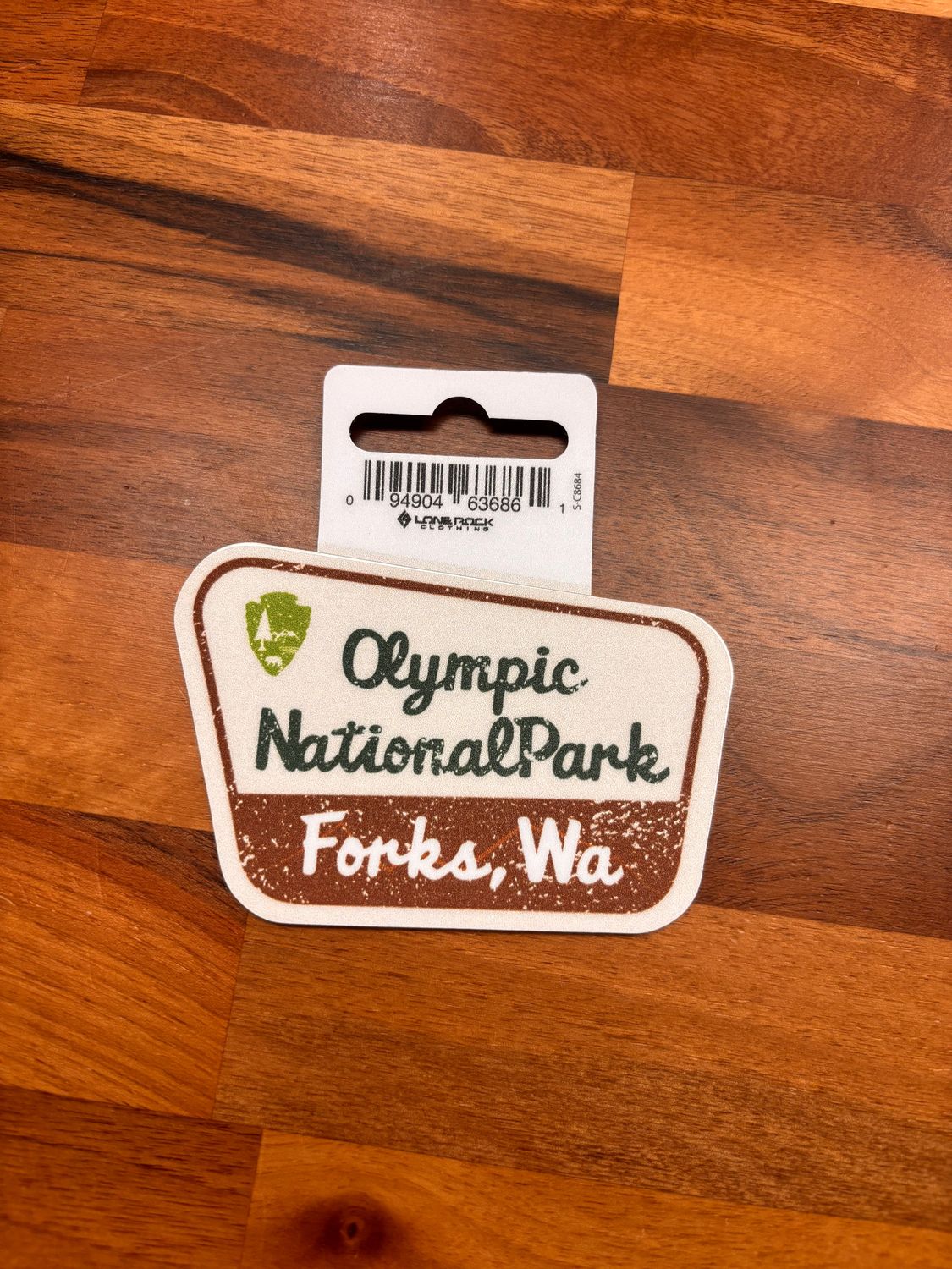 ONP Forks, WA Sign Sticker LR