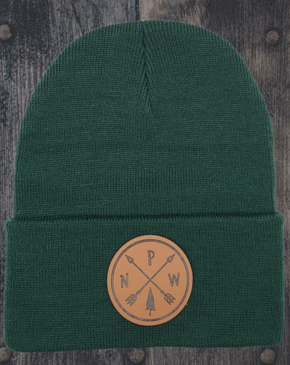 Pnw Arrows Beanie- Green