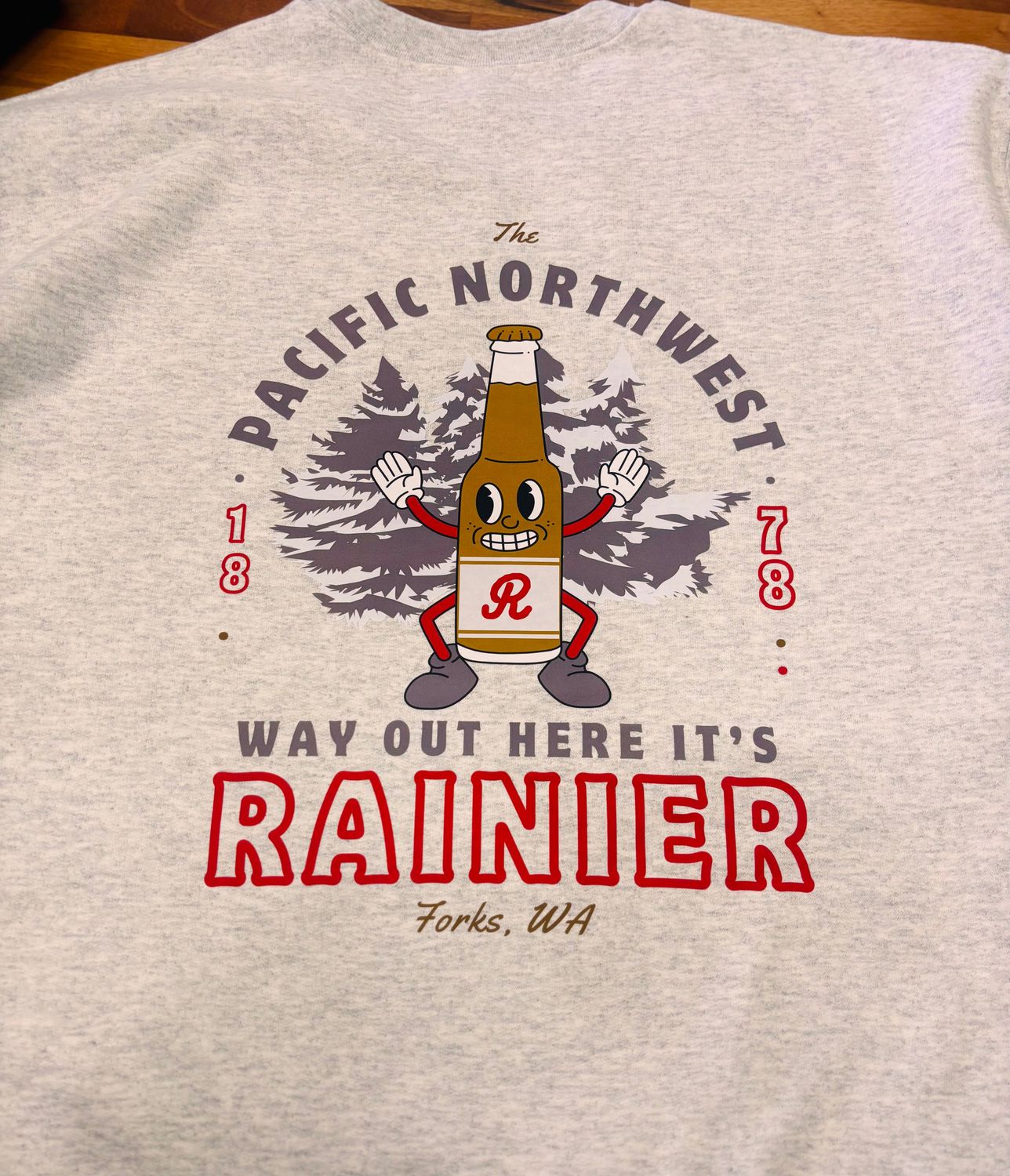 Way Out Here It's Rainier Design