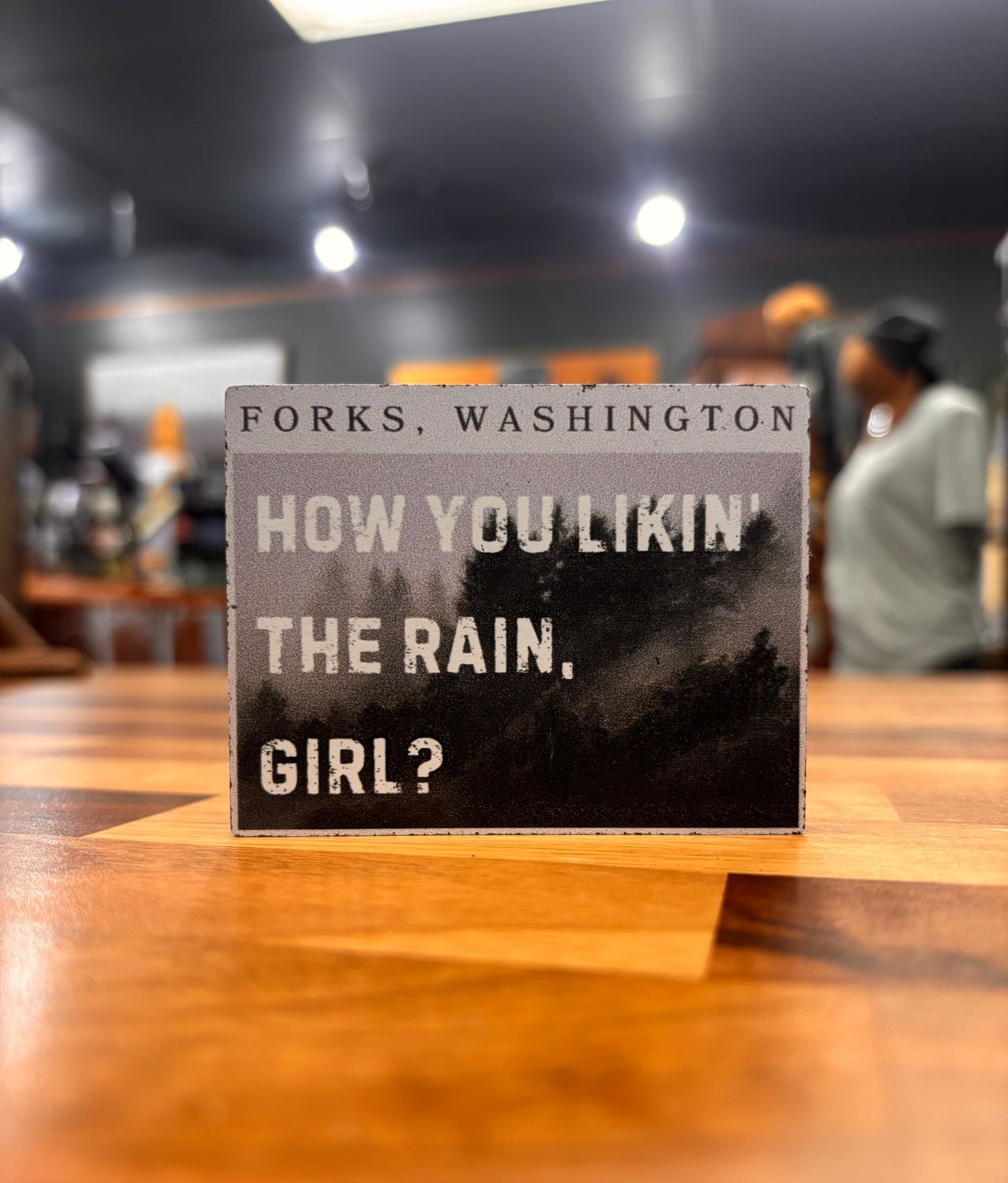 How You Likin' The Rain Girl Magnet
