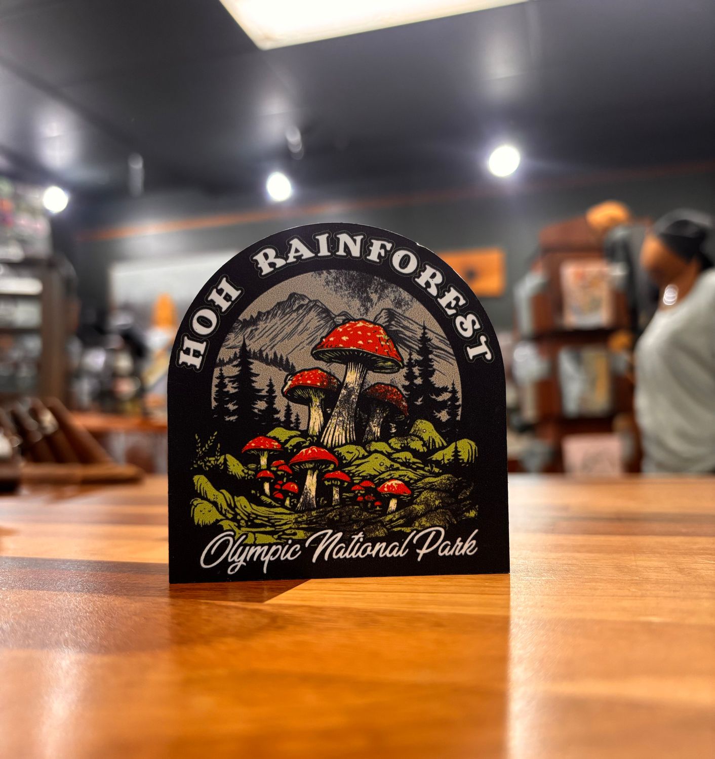 PNW Mushrooms Forks, WA Magnet