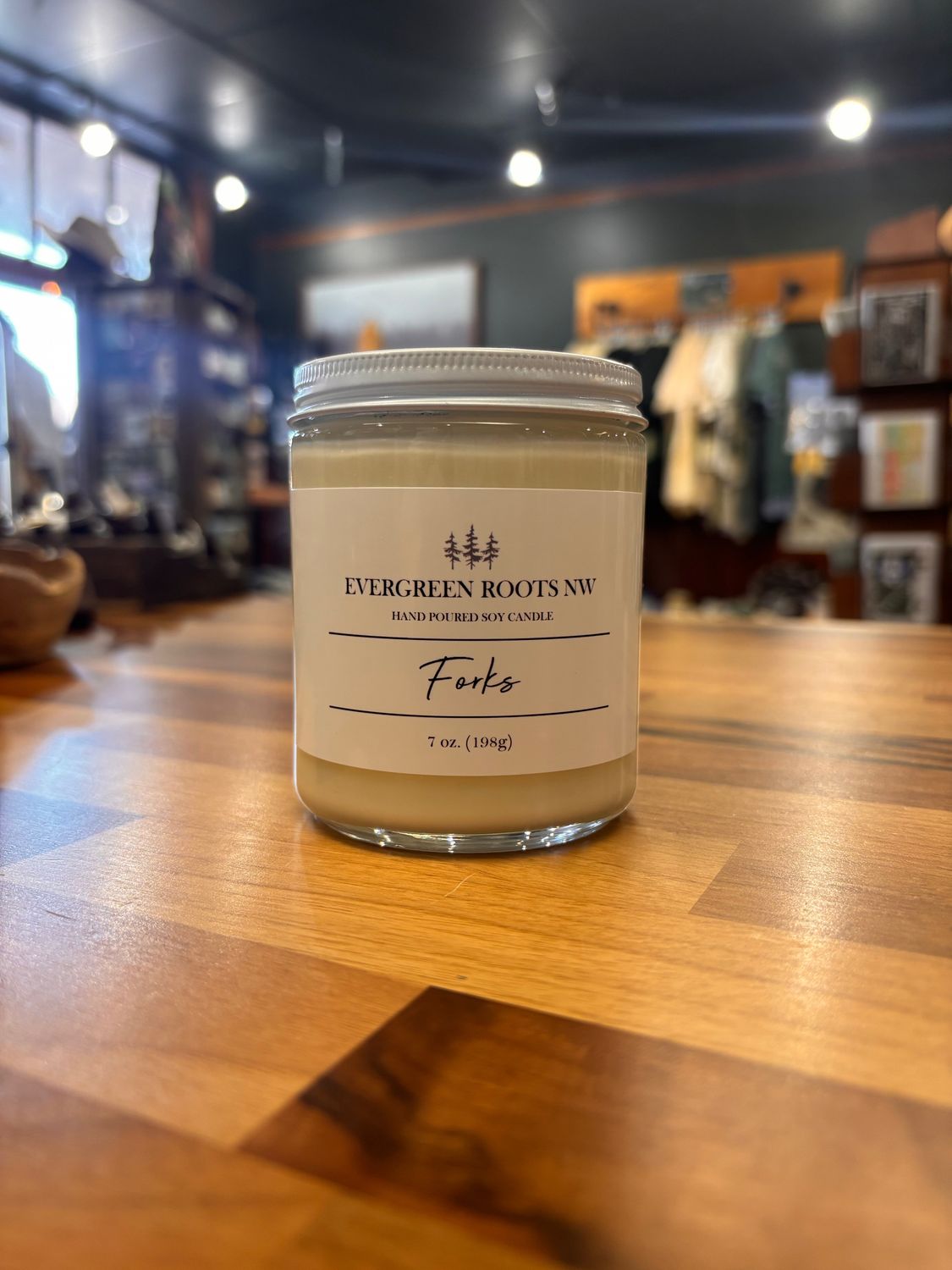 Forks, WA - 7.6 fl oz Soy Candle