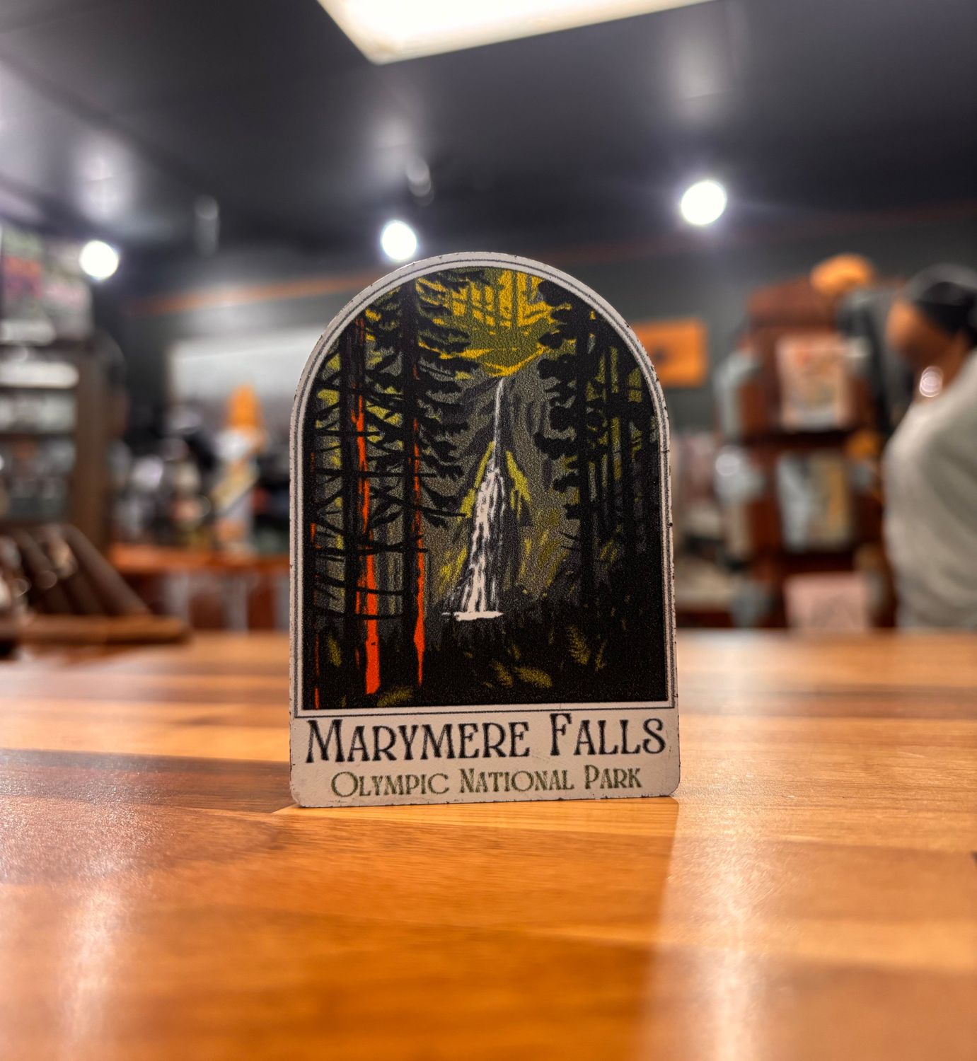 Marymere Falls, WA Magnet