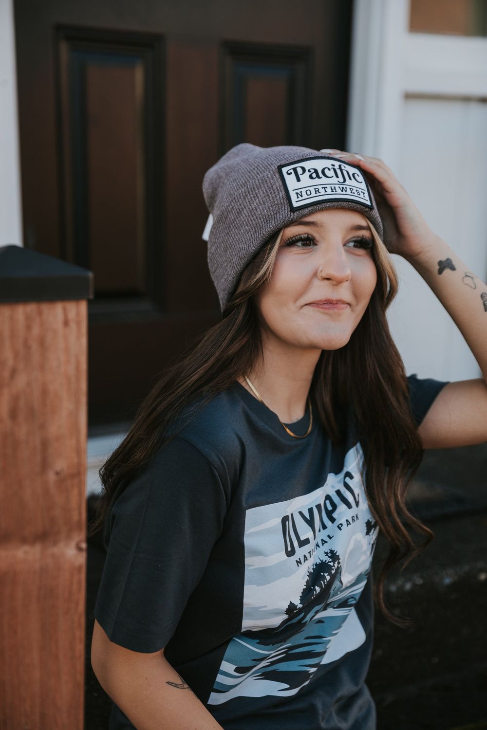 Olympic National Park Tee: Deep Navy / M