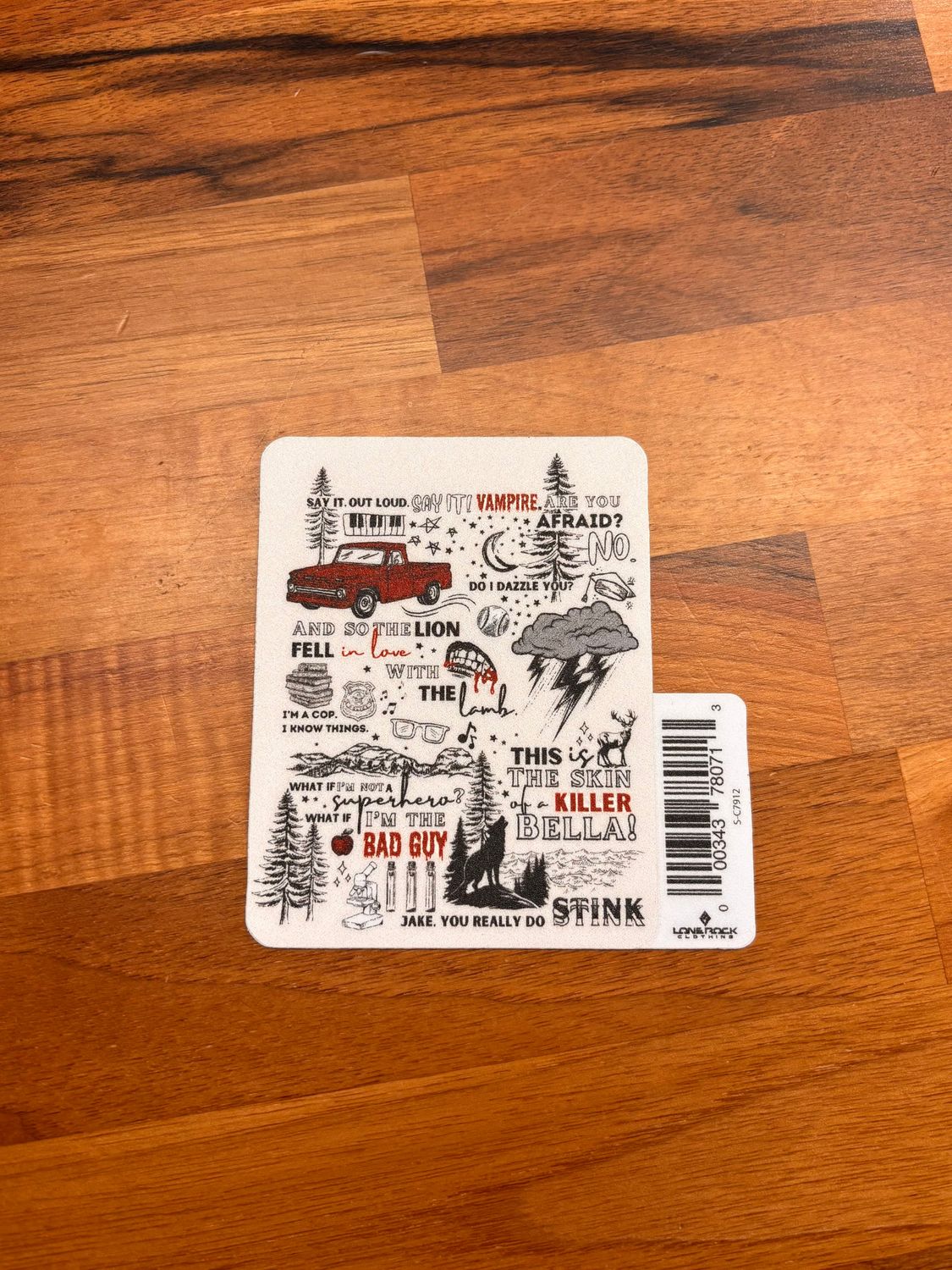 All Things Twilight Sticker LR