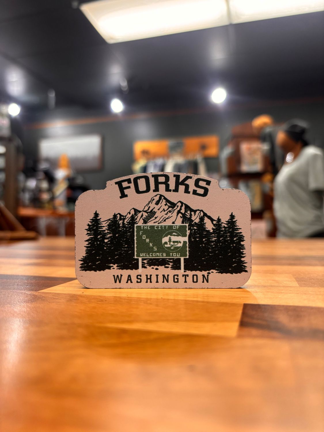 Forks, WA HWY 101 Mountainview Magnet