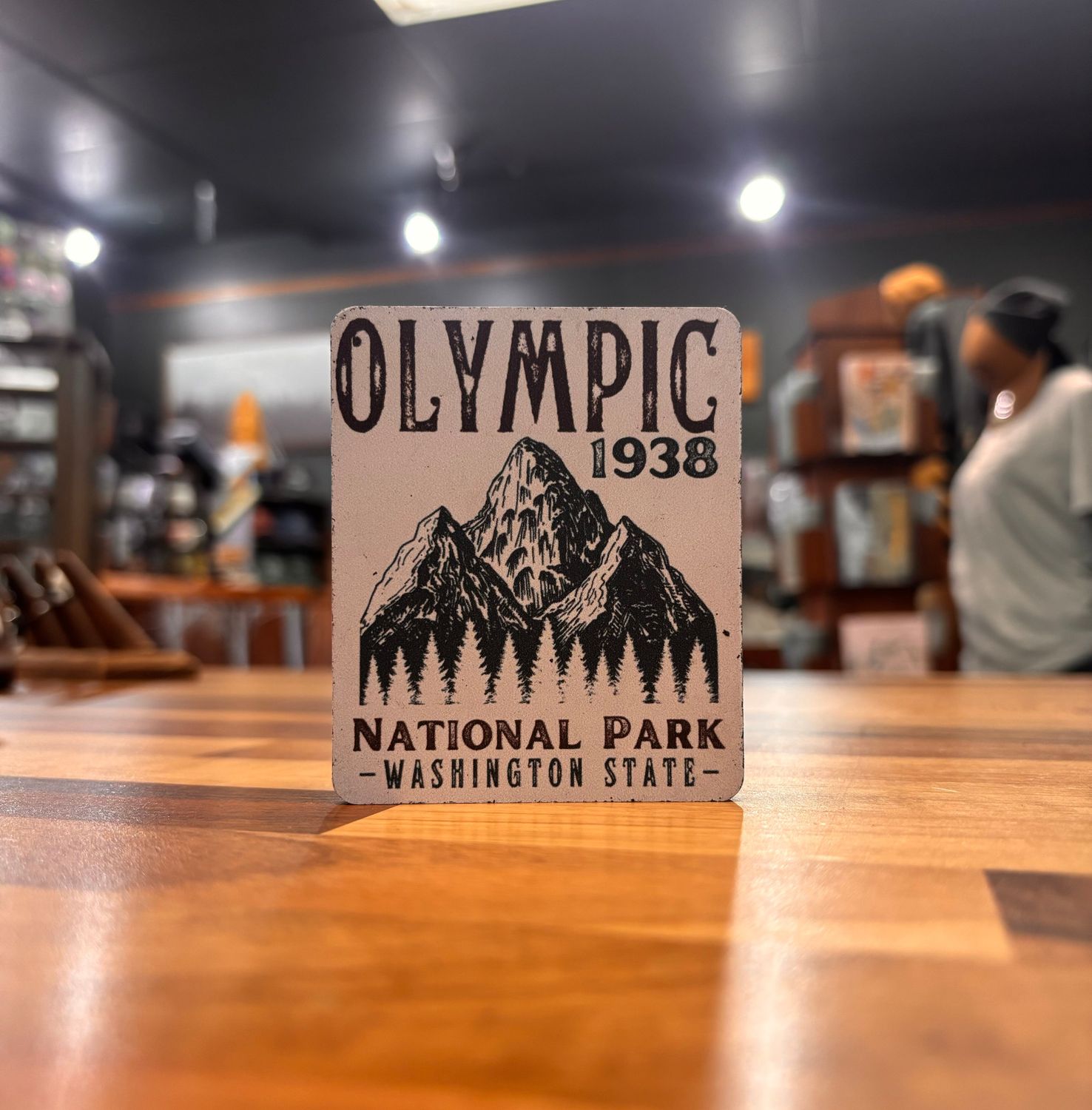 Olympic Distressed 1938 Magnet